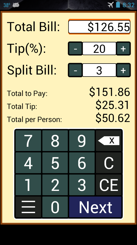 Plus Tip screenshot